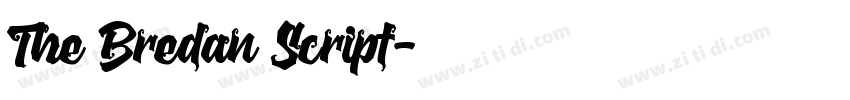 The Bredan Script字体转换